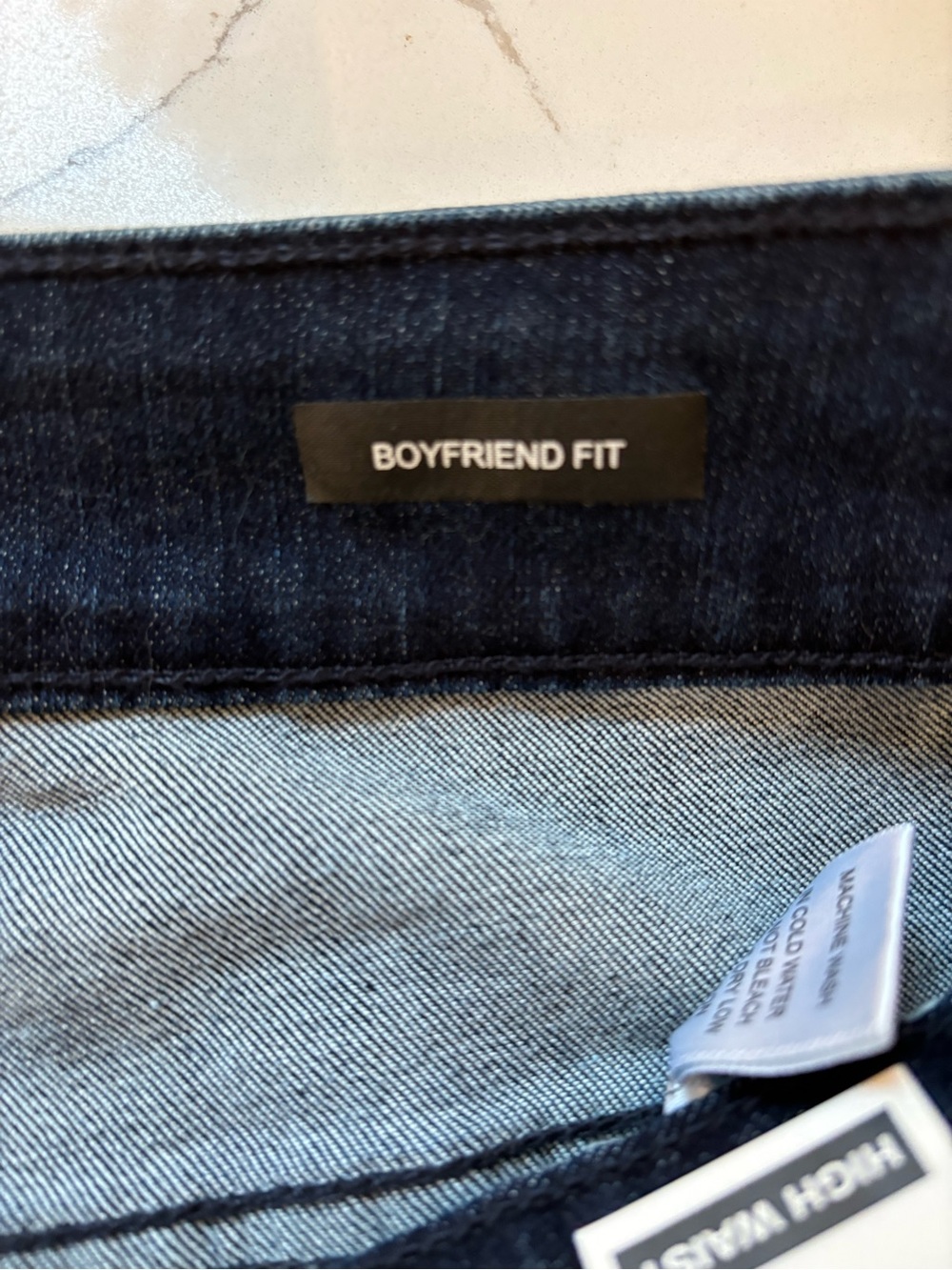 Judy Blue NEW Cool Boyfriend Fit High Waist Jeans Dark Wash Stretch 16W - Picture 6 of 16